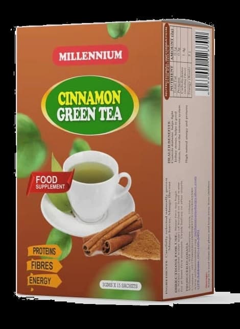 Original Millennium Cinnamon Green packaging