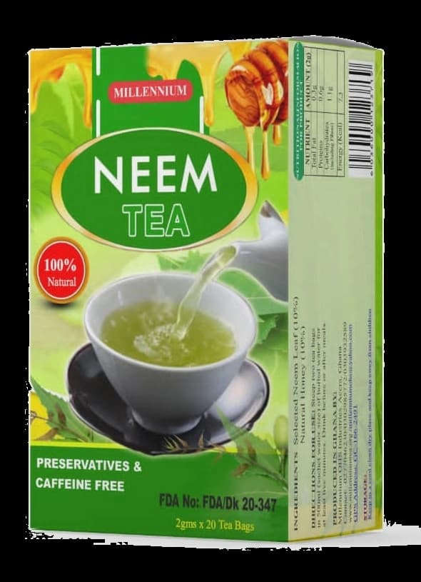 Original Millennium Neem Tea packaging