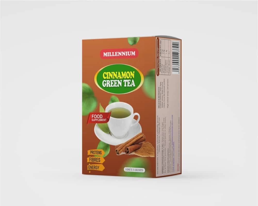 Supplied original Millennium Cinnamon Green product photograph